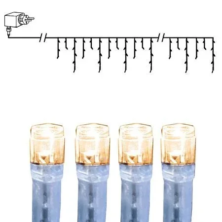 "LED icy rain light chain, 144 lights, 4 m image"