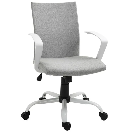"Office chair desk chair mesh backrest with rocker function headrest home office chair height adjustable ergonomic image"