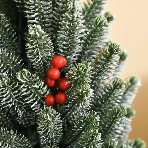 "Artificial Christmas tree small table Christmas tree 170 branches image"