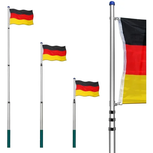 "Flagpole 650cm Germany | Telescopic image"