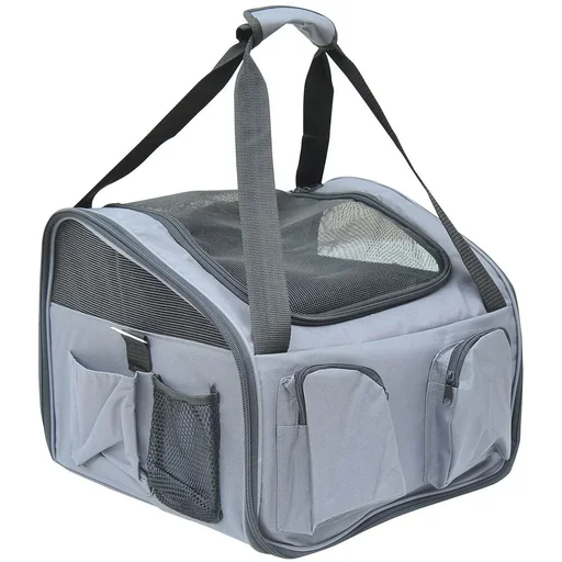 "Dog bag car transport box car seat cat image"