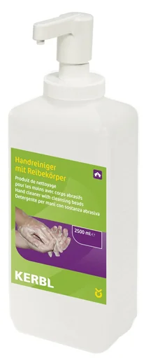 "Hand cleaner with abrasive particles including pump, 2500 ml image"