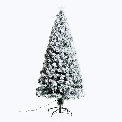 "Christmas tree LED light fiber 180cm image"