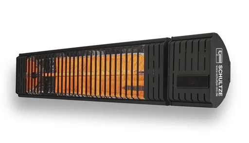 "IR-straler, dimbaar met afstandsbediening, 2500W 230V, IP54, zwart image"