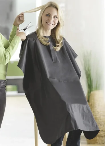 "Hairdresser's cape image"