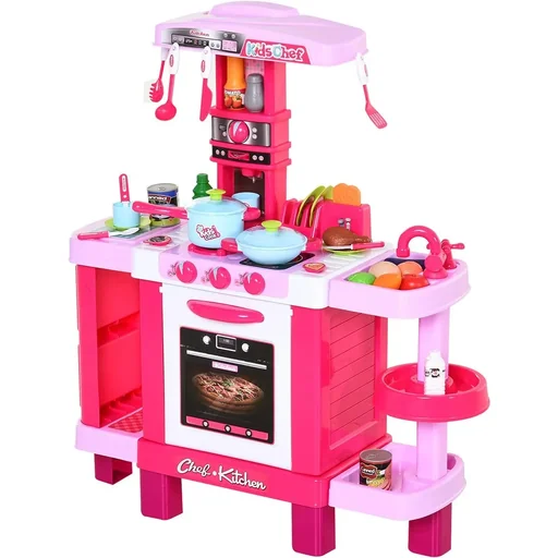 "Children's play kitchen with light and sound effects image"