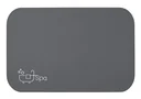 Super-absorbent bath mat Spa, 40 x 60 cm dark grey