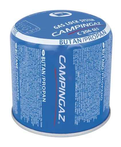 "C 206 GLS, piercing gas cartridge, gas mixture 80/20 butane / propane, 190 g image"