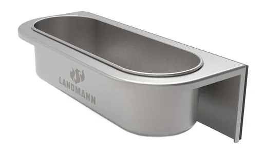 "Sauce holder stainless steel, magnetic image"
