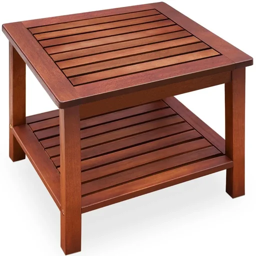 "Side table/wooden table Washington made of pre-oiled acacia wood image"