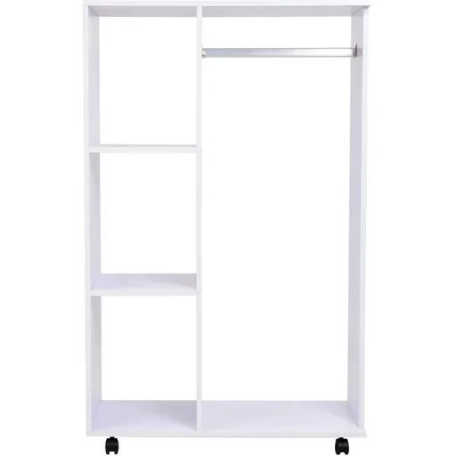 "Mobile wardrobe white image"