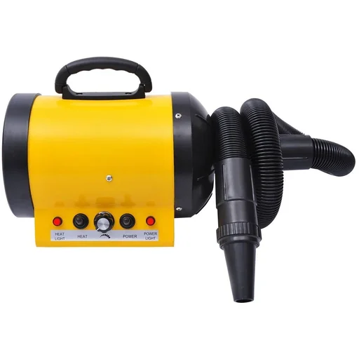"Professional dog dryer: 2400W in yellow/black image"