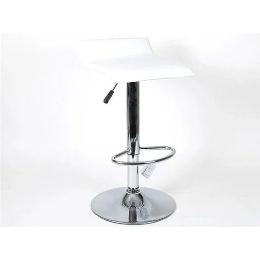 "Gerimport Bar Stool White - 39x36x84 cm image"