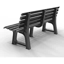 Orchidea garden bench anthracite 145x49x74 cm