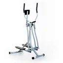 Cross trainer with LCD display