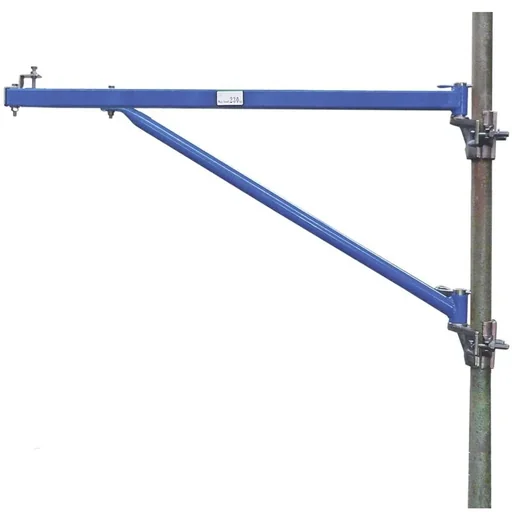 "SA-230 swivel boom arm with pressure support for BW electric construction winch, max. load capacity 230 kg, length 1,000 mm image"