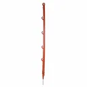 Pasture fence post, orange, 100 cm, 25 pieces