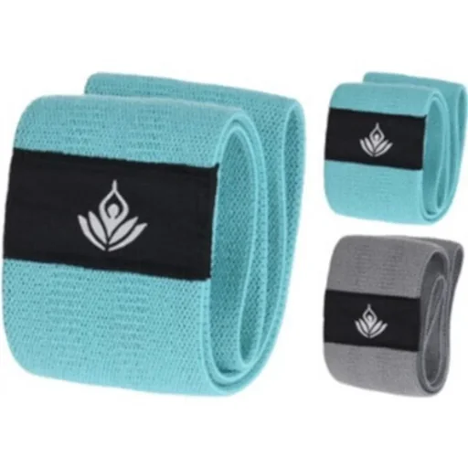 "Resistance band for fitness light 2 kg - rubber - turquoise image"