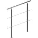 Handrail stainless steel 100cm 2 brackets