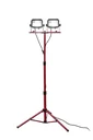 LED tripod floodlight for indoor and outdoor use with 2 x 22 watts