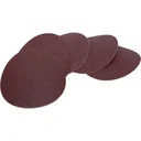 Velcro sandpaper K180, Ø125mm, 5 pieces