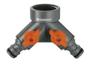 2-way valve for taps with 33.3 mm (G1) thread