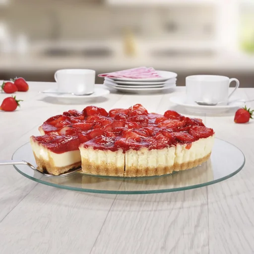 "Rotating serving plate glass Ø 30 cm image"