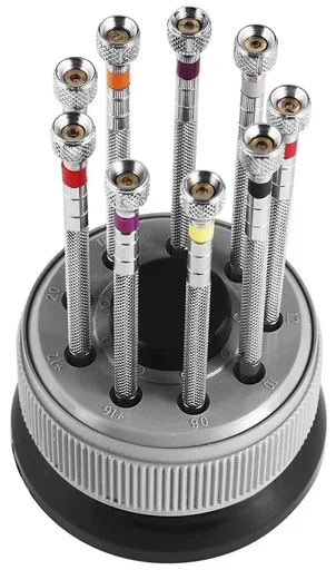 "Screwdriver set with replacement blades image"