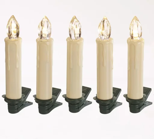 "Wireless Christmas tree candles extension set of 5 for article 931363 image"
