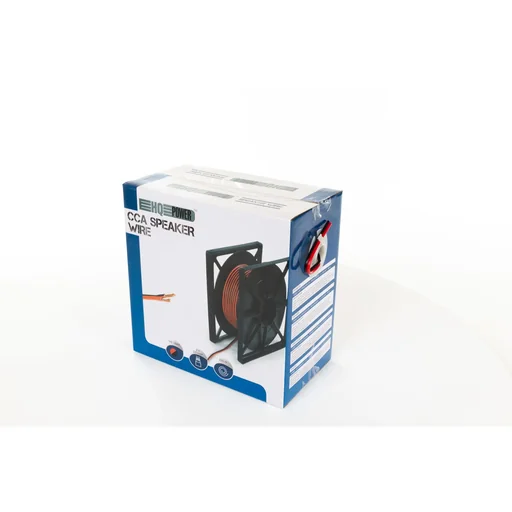 "CCA speaker cable - red/black - 2 x 2.50 mm² - 100 m roll image"