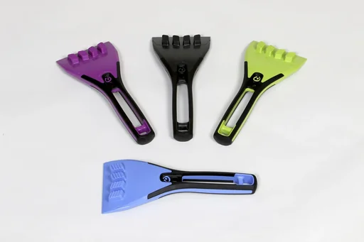 "Ice scraper Ice Breaker, color-sorted image"