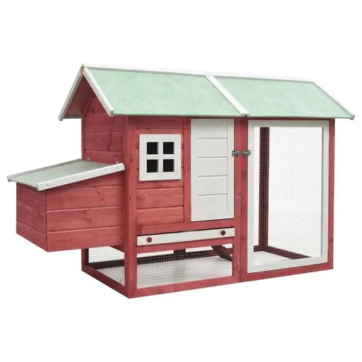 "Chicken coop 170x81x110 cm solid gr image"