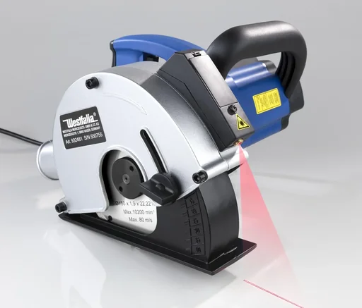 "Wall chaser 1700 watts including 2 diamond cutting discs 150 mm image"