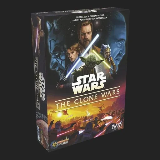 "Star Wars The Clone Wars (A board game with the Pandemic system) image"