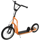Children's scooter with handbrake