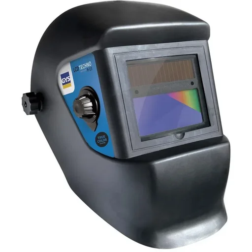 "GYS LCD techno 9-13 welding helmet true color image"