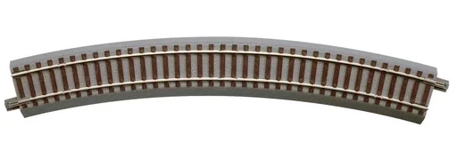 "6 pieces curved track R4, radius 511.1 mm, curve angle 30° image"