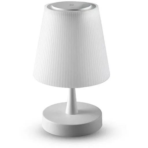 "VT-7515 Table Lamp - Touch Dimmable - Rechargeable - White image"