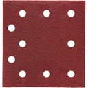 Sandpaper 107 x 115 mm, K80 (10 pieces)