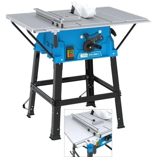 "Table saw - 54.5 x 63 x 87 cm - 2000 W - 24 teeth - GTK 2000.1 image"