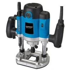 "1500 W router 1/2" WITH 12-piece 12 mm TCT router bit set image"