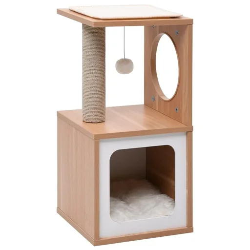"Cat scratching post with sisal scratching mat 6 image"