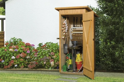 "Garden and patio cabinet size 1, base dimensions 83 x 85 cm image"