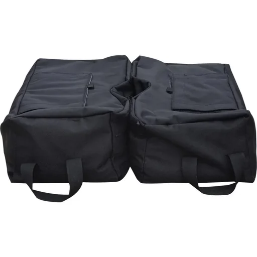 "Parasol stand, umbrella stand, sandbag, 2 x bags, fillable 100 kg with 1 shovel, 50 x 50 x 18 cm image"