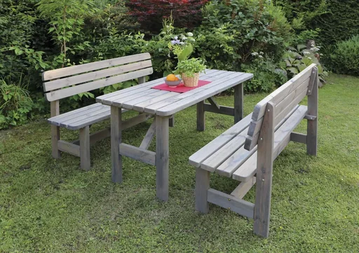 "Wooden set Summer grey image"