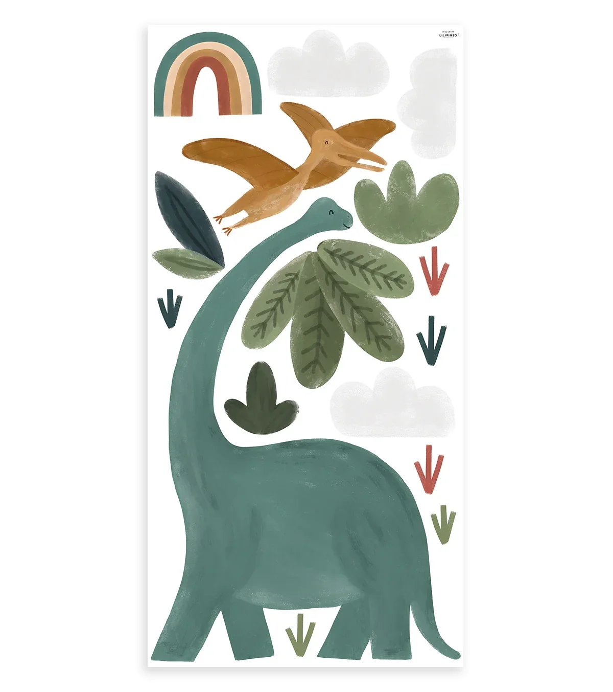 Lilipinso Wandsticker SUNNY Große Dinosaurier