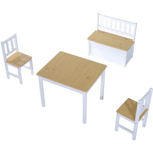 "Children's seating group as a 4-piece set image"
