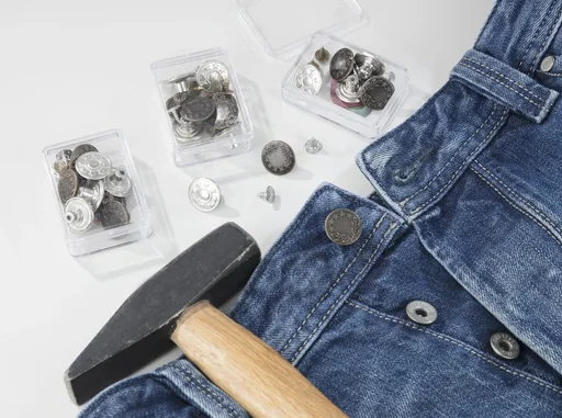 "Jeans buttons, 24 pieces image"