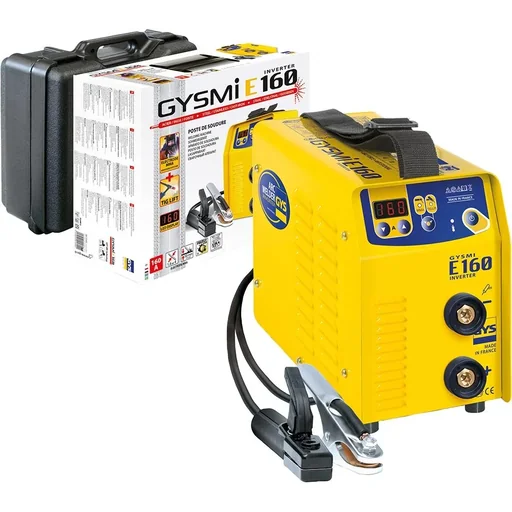 "Welding inverter GYSMI E160, MMA, with accessories image"