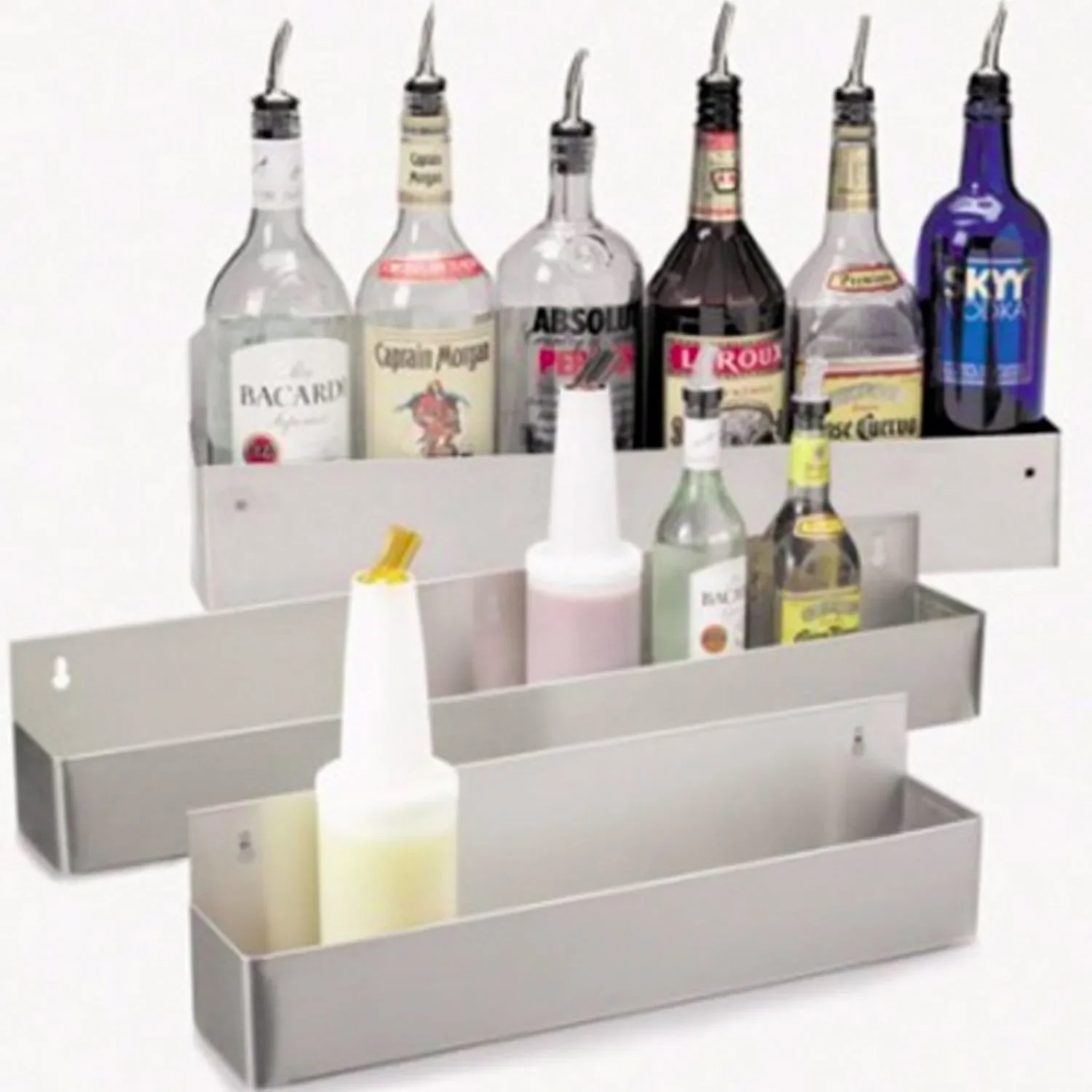 "Speed rack Flessenrek 10 flessen, professioneel image"